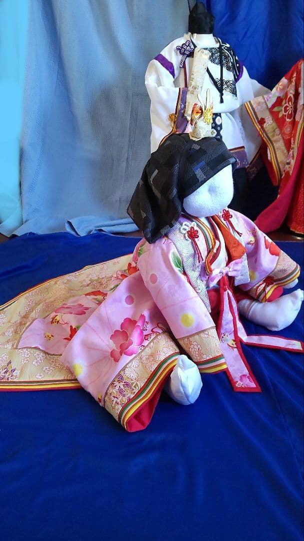 平安時代十二単風羽織り