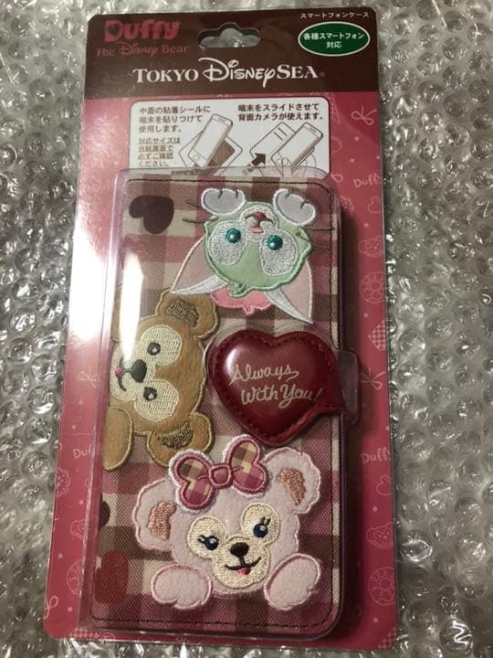 ダッフィー スマホケース バレンタイン
