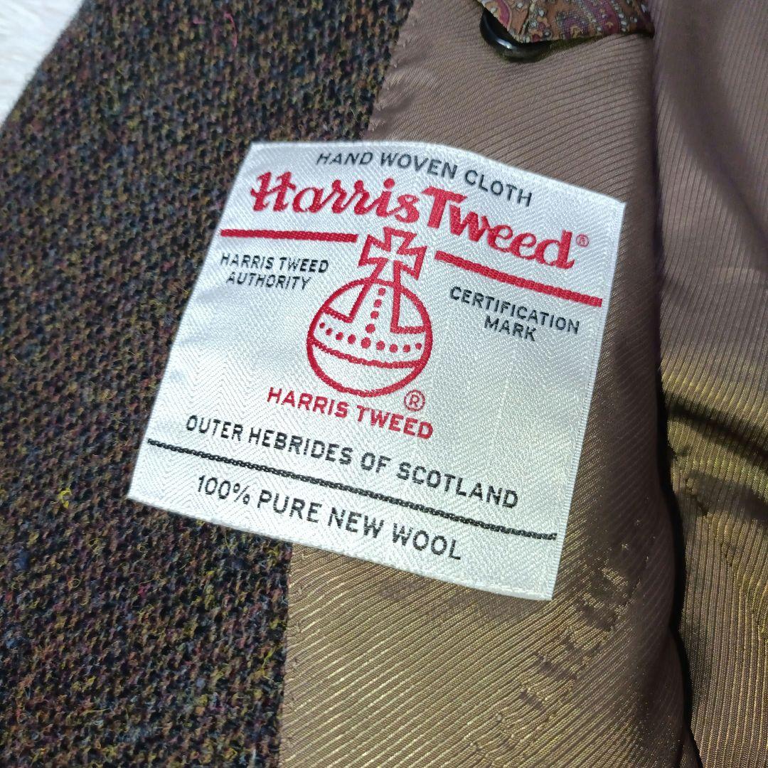 極美品■SUITS SELECT×HarrisTweed テーラードジャケット