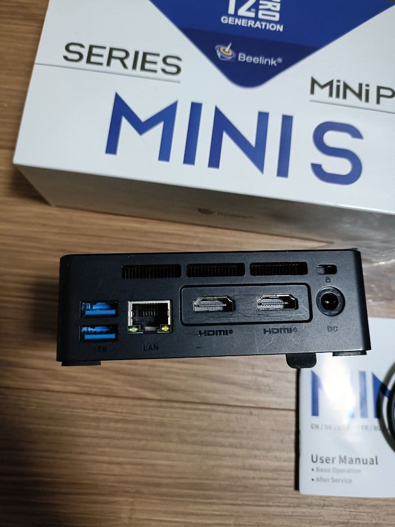 Beelink MINIS ミニPC N100 16GB 500GB