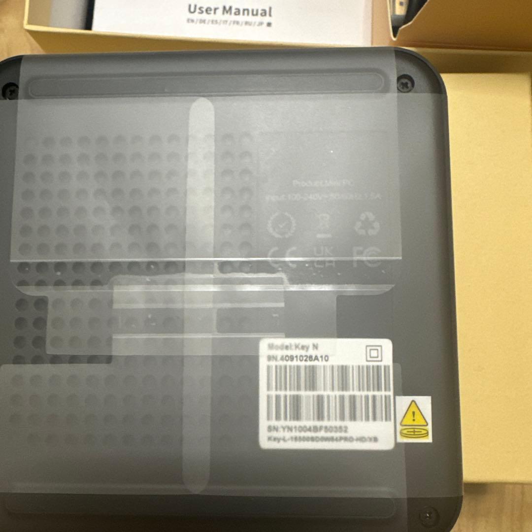 TRIGKEYミニPC N100 16+500GB 4スレッドWin11pro