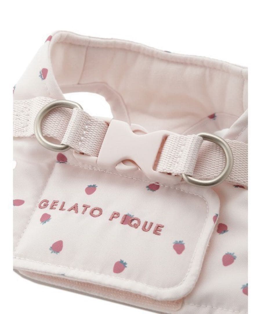 【試着のみ】gelato pique モチーフ柄ハーネス & リード 2点