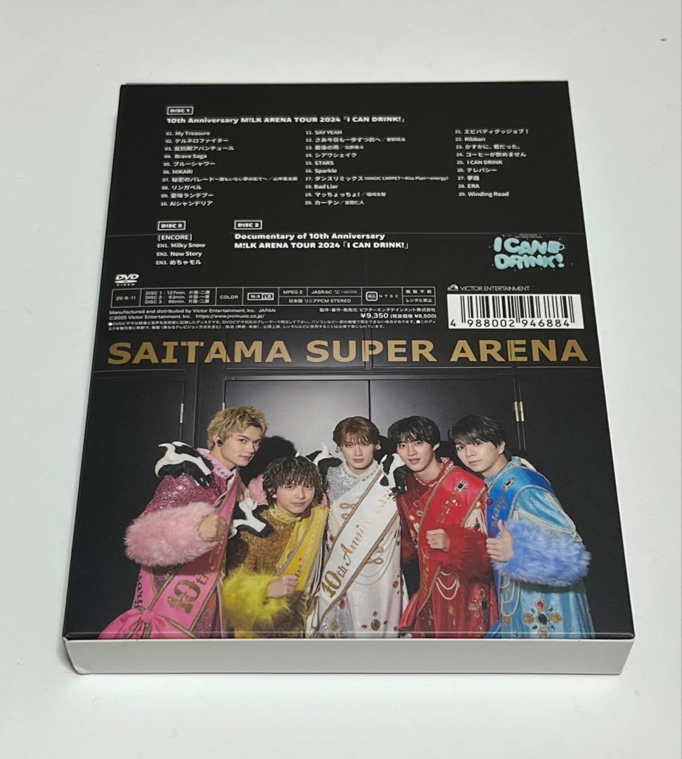 M!LK 10th 2024 I CAN DRINK! 初回限定盤　DVD