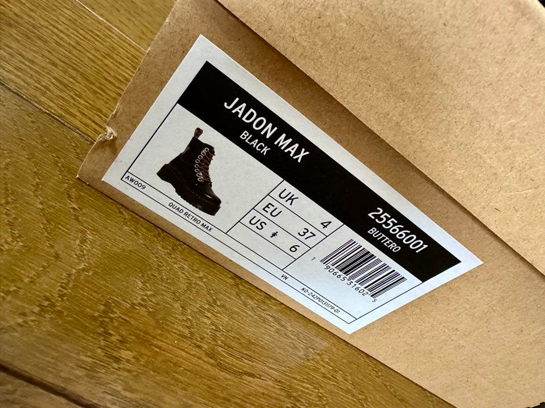 Dr.Martens ドクターマーチン JADON MAX 厚底 ブーツ UK4
