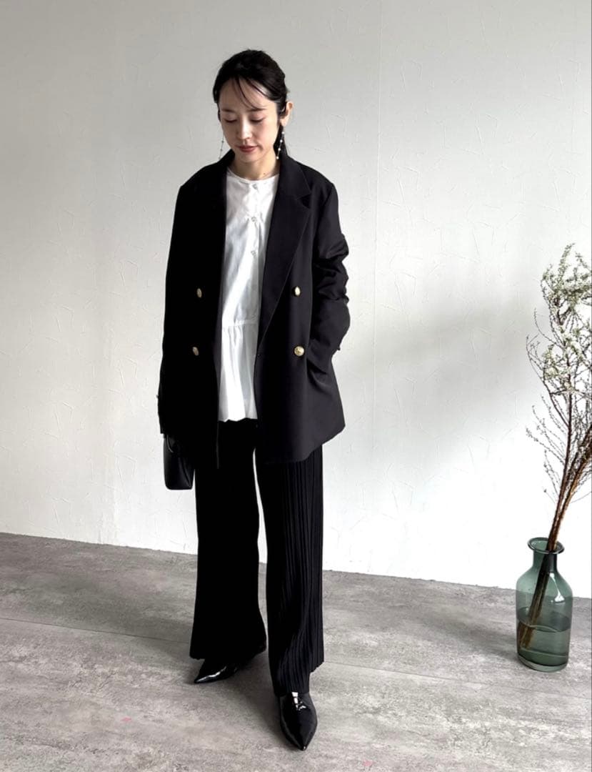 【未使用】reca テーラードジャケット ブラック M