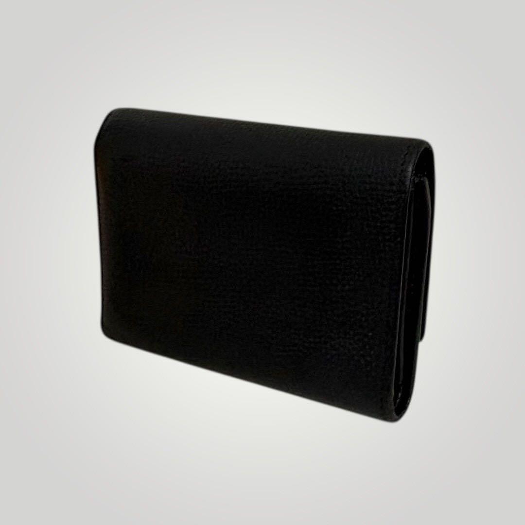 極美品✨ LOEWE アナグラム バーティカル ウォレット スモール ブラック