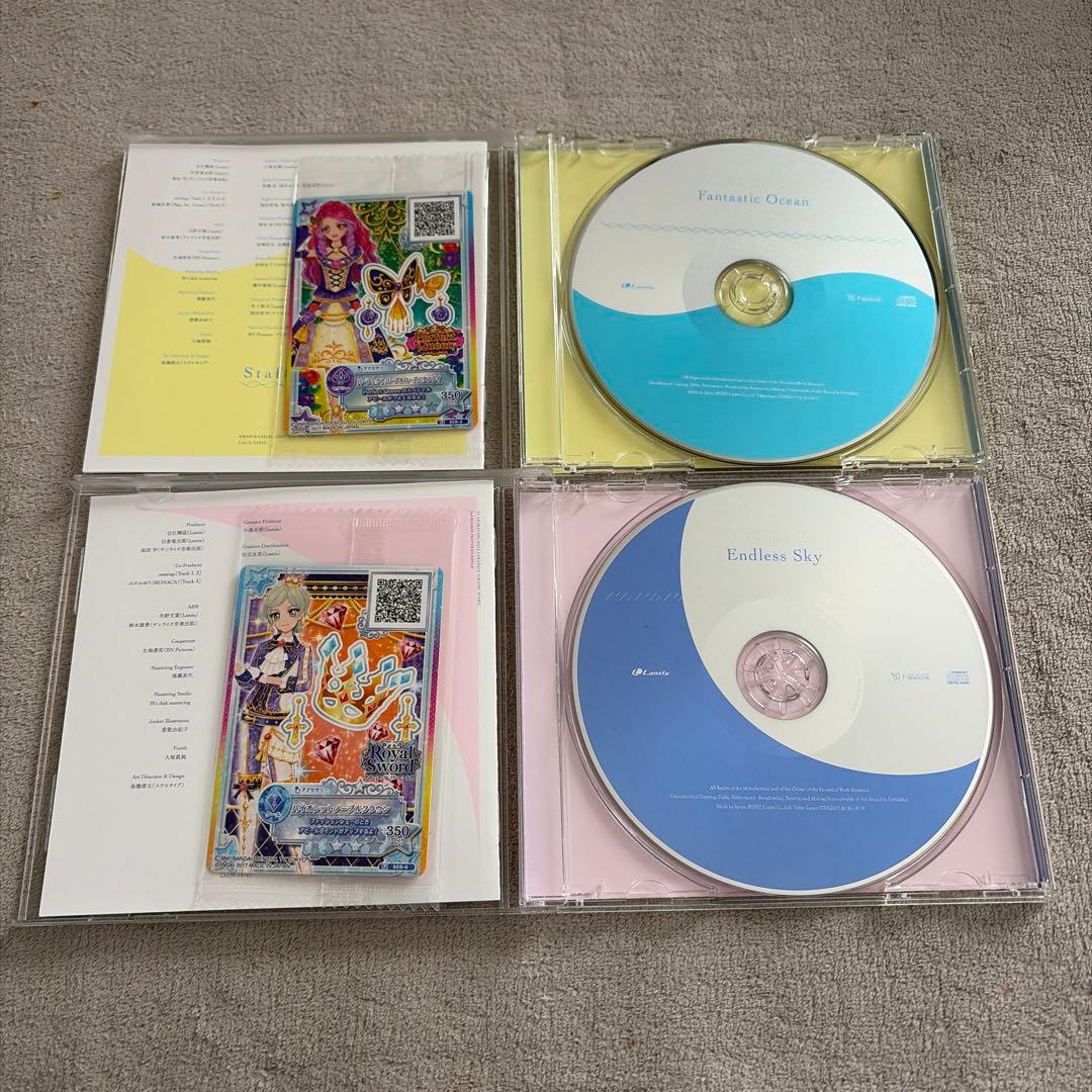 アイカツスターズ！ CDセット カード付き多数 ミニアルバム 挿入歌シングル