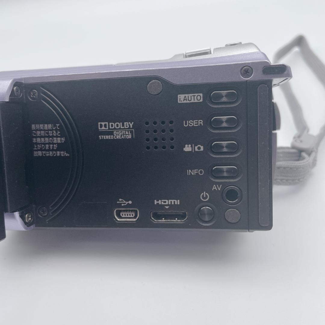 【概ね美品】JVC Everio GZ-HM33-V 箱付き ビデオカメラ