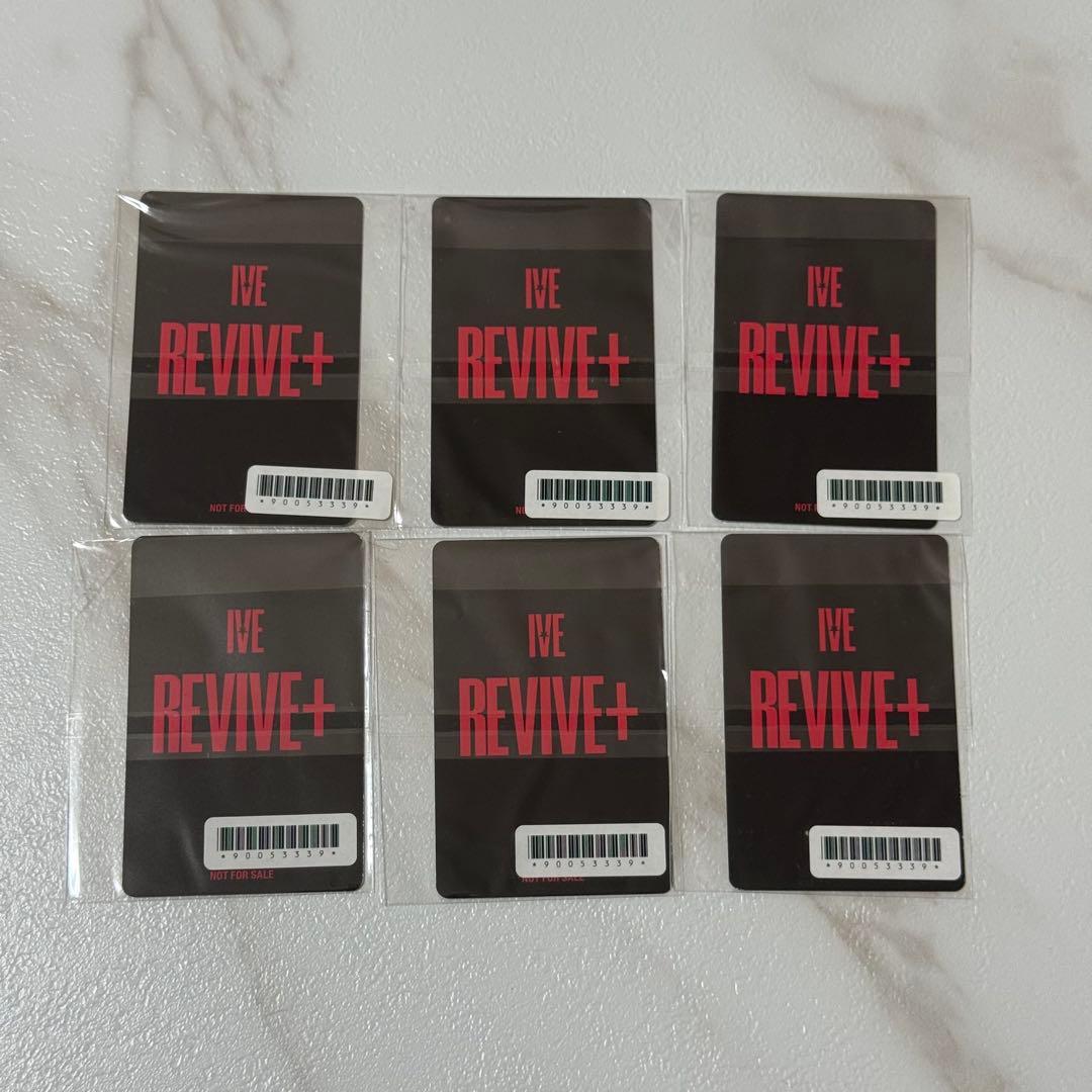 IVE REVIVE+ asmart 特典 トレカ 6種コンプ