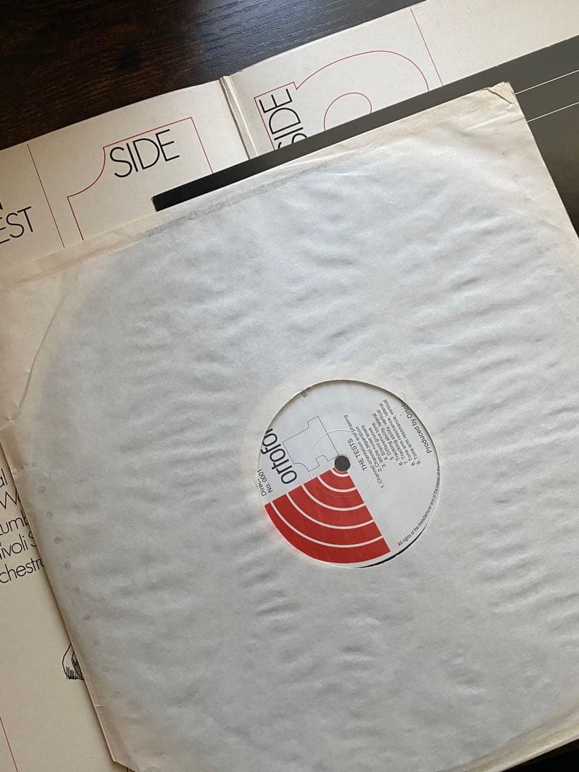 LPレコード オルトフォン　ピックアップテストレコード