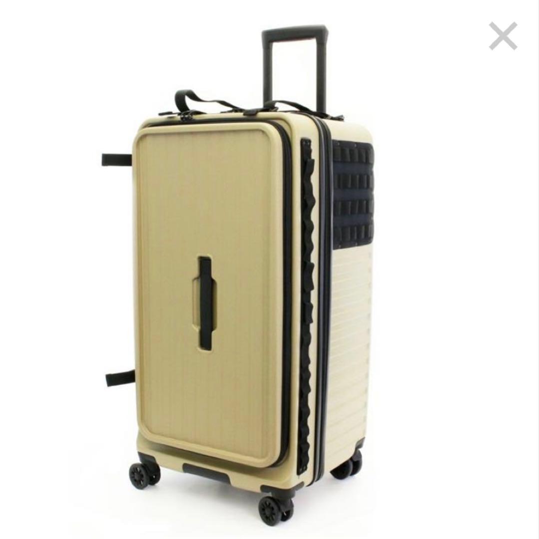 大容量 大型 シフレ キャンピングキャリー Lサイズ 83L ベージュ