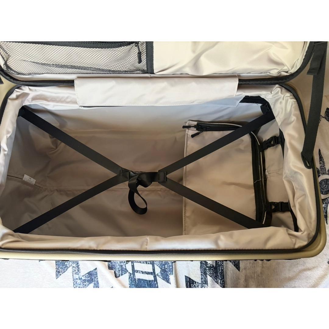 大容量 大型 シフレ キャンピングキャリー Lサイズ 83L ベージュ