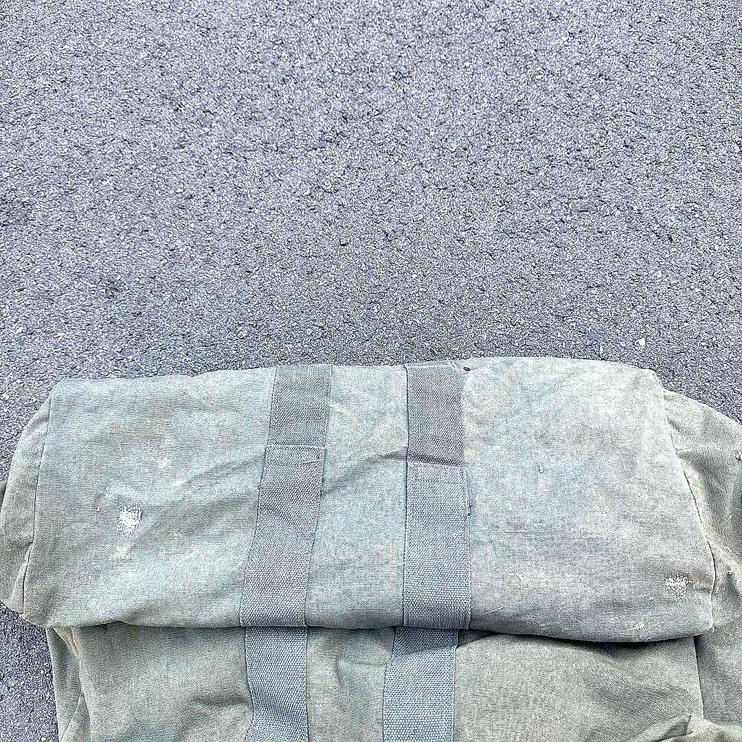 70〜80's アビエーターバッグ/コットン製/made in USA/USAF