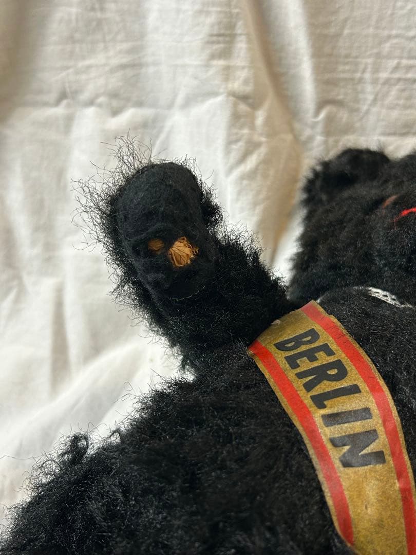 アンティークテディベア　黒色BERLIN