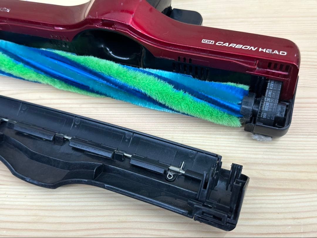 4145H698 希少　東芝　掃除機　VC-PG313 ヘッド　赤　動作保証品