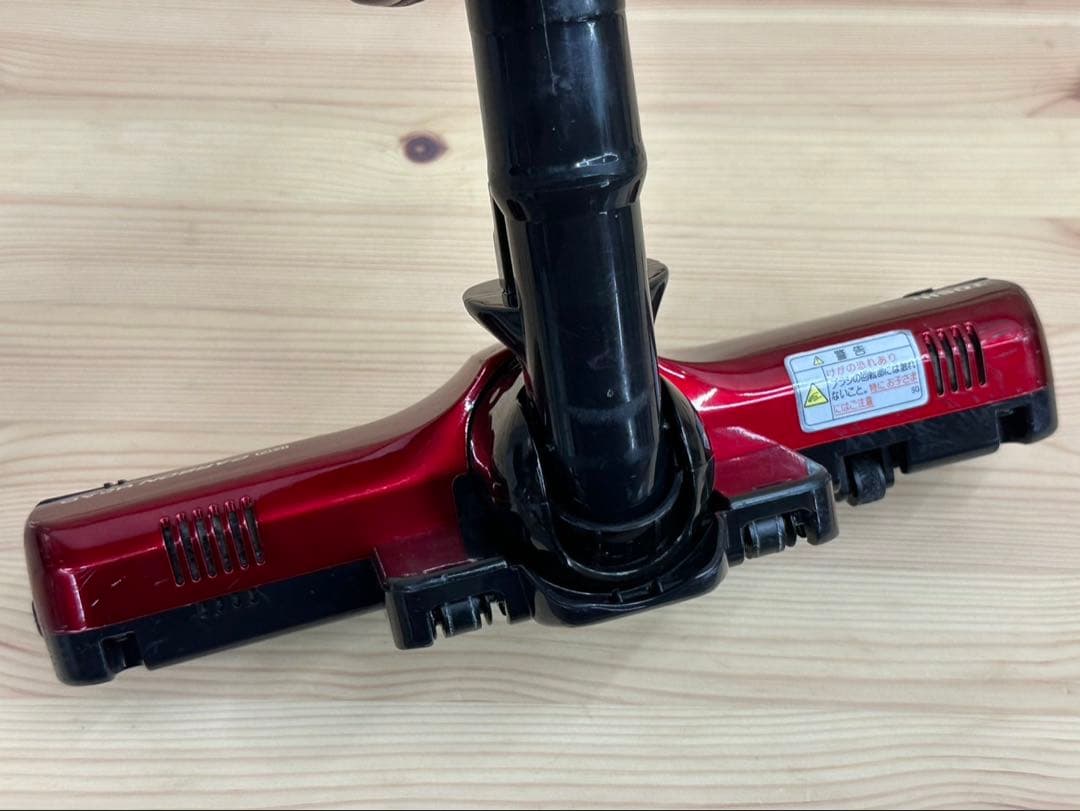 4145H698 希少　東芝　掃除機　VC-PG313 ヘッド　赤　動作保証品