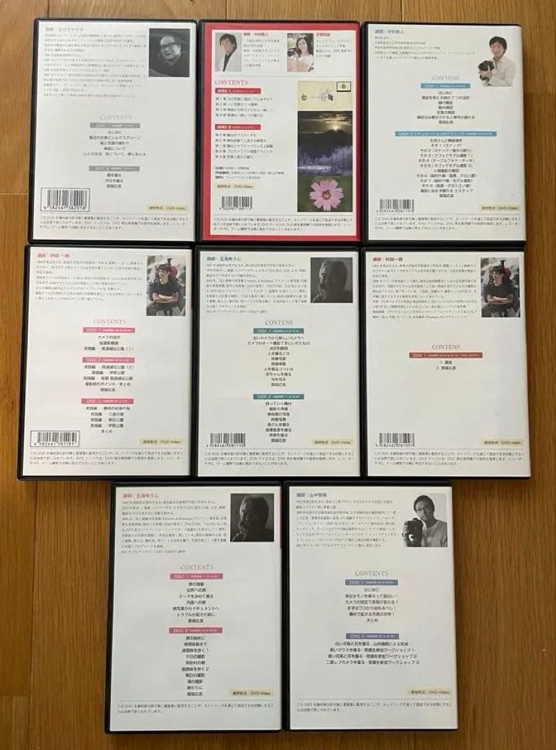 デジタル一眼レフセミナー　写真の撮り方 DVD 20巻セット