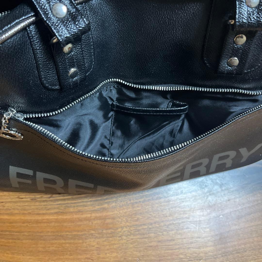 FRED PERRY ボストンバック ブラック
