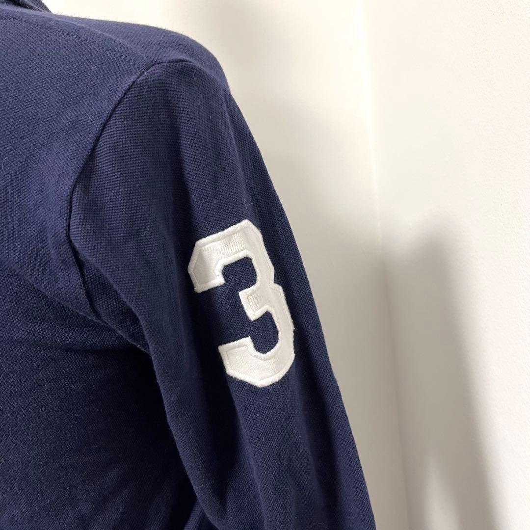 polo ラルフローレン ポロシャツ 長袖 ビックポニー　 y2k グランジ