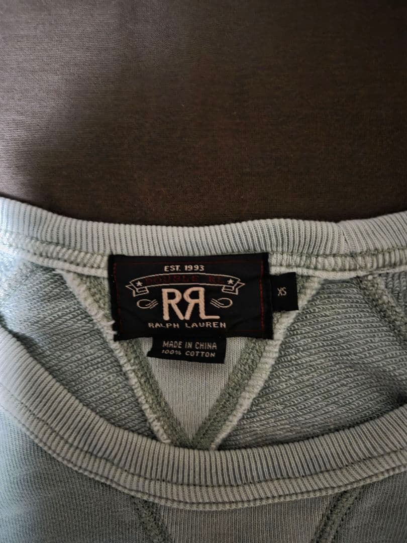 RRL ダブルアールエル 半袖スウェット sizeXS