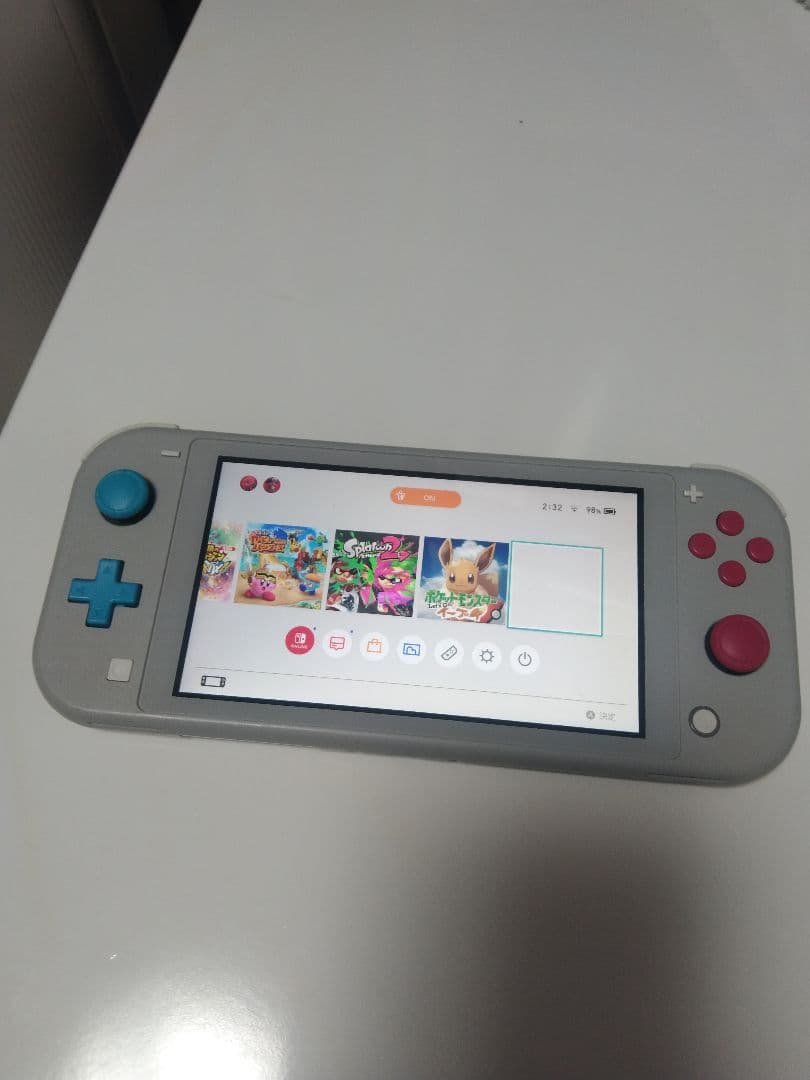 Nintendo Switch lite ザシアンザマゼンダ 訳ありジャンク