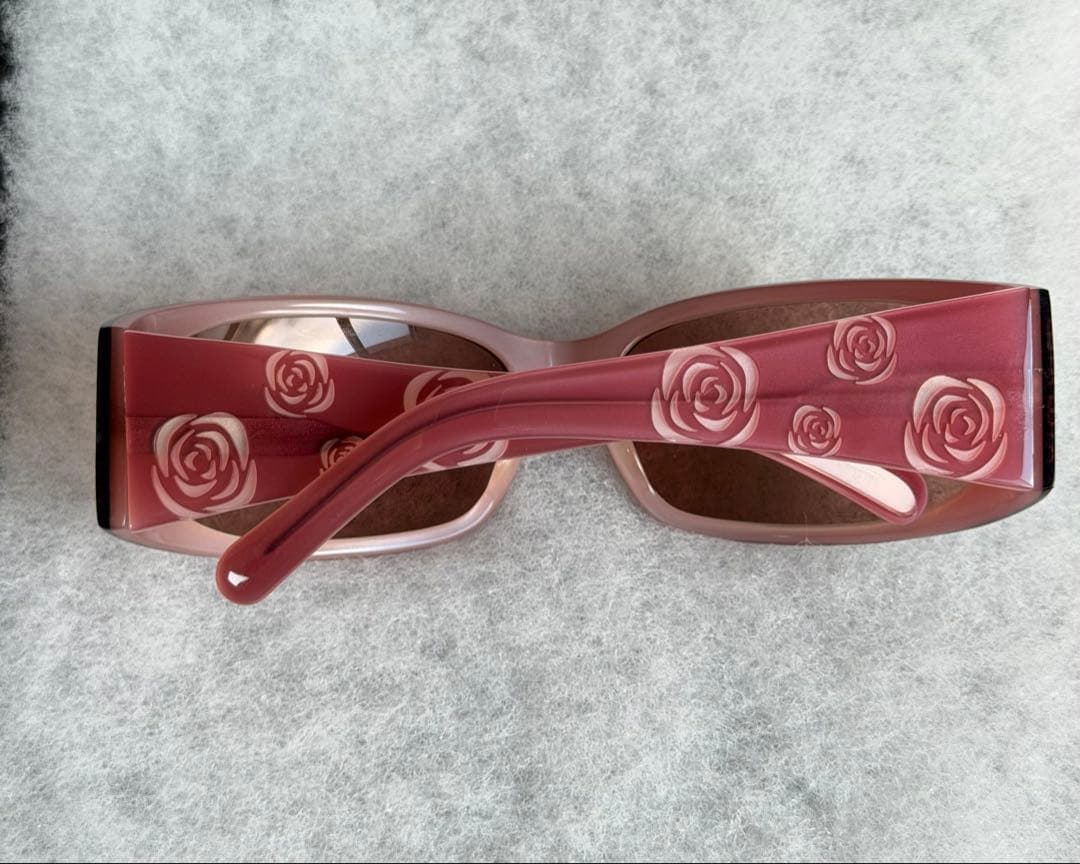 美品 miu miu 花柄 サングラス ケース付き