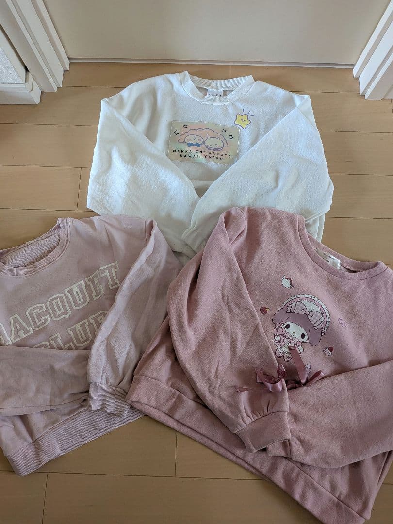 女の子　まとめ売り　トレーナー　ワンピース　新品あり