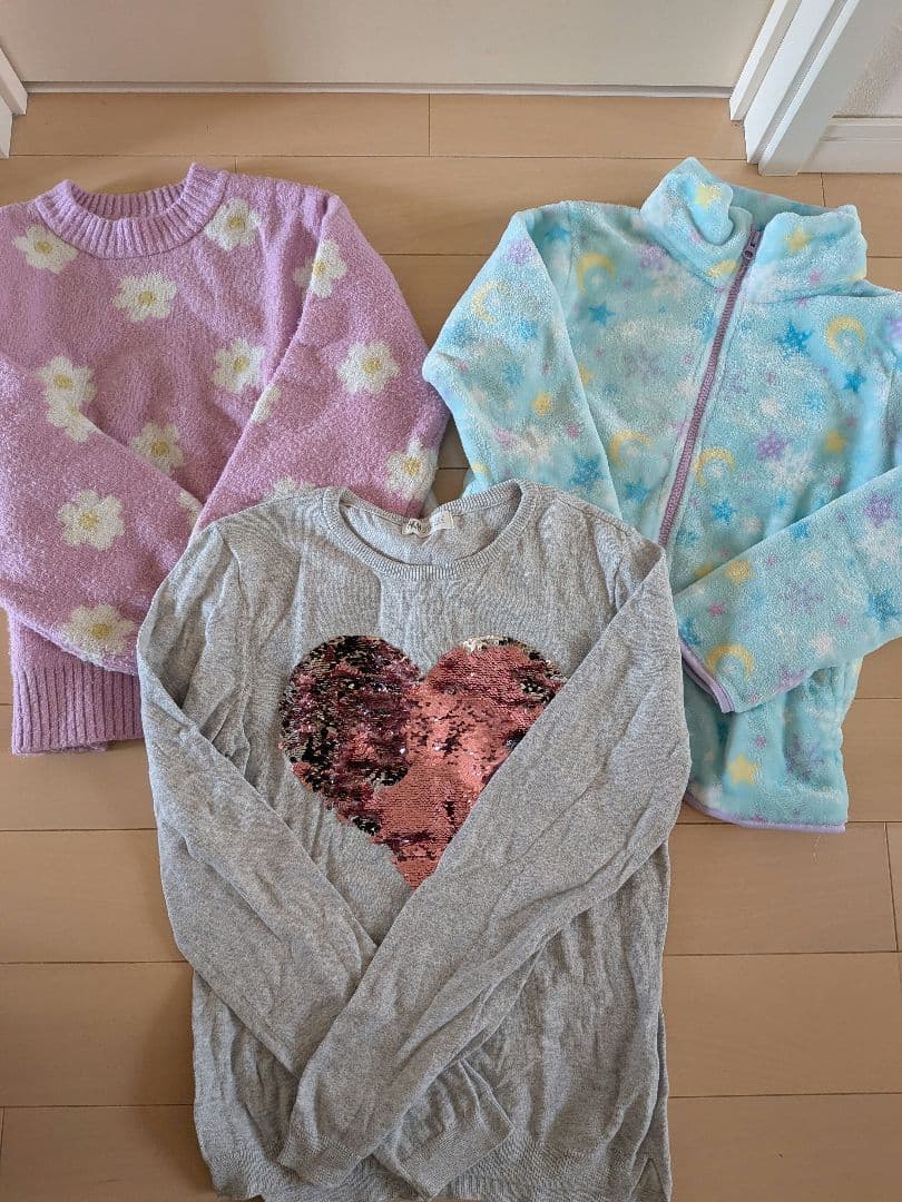 女の子　まとめ売り　トレーナー　ワンピース　新品あり