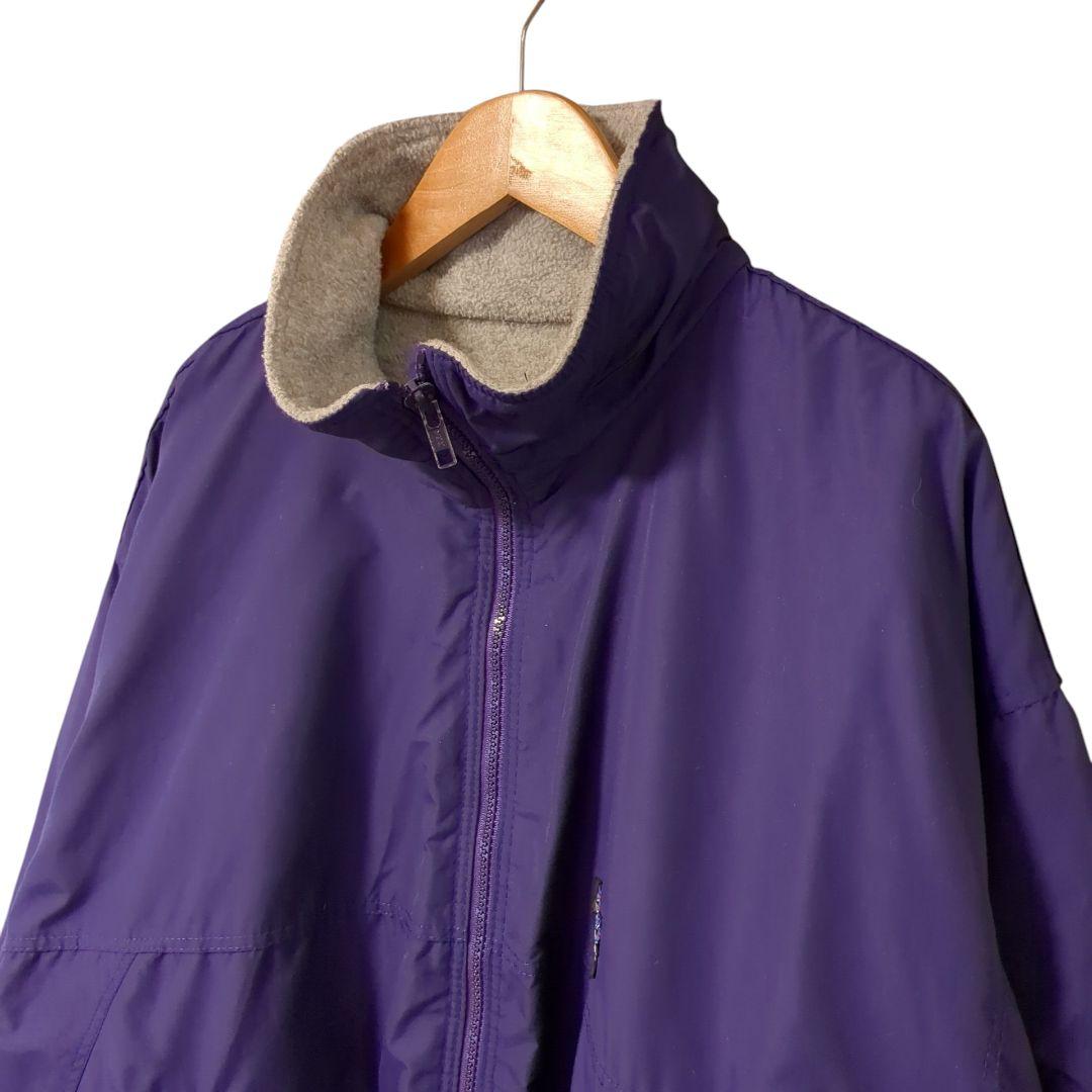 美品 Patagonia USA製 シェルドシンチラ パープル Lサイズ
