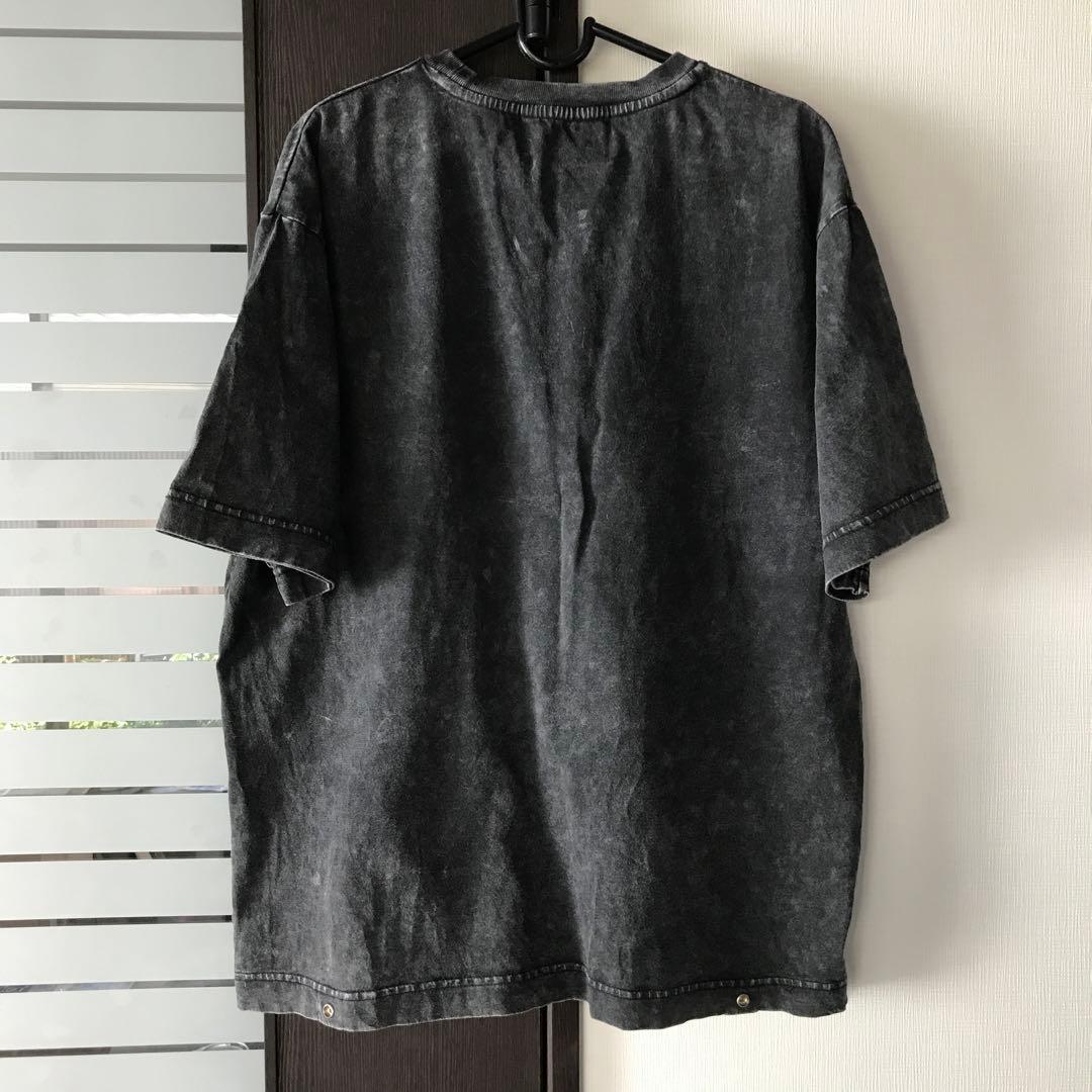 完売品 GRANCY スクリブル グラフィック ピグメント Tシャツ Sサイズ