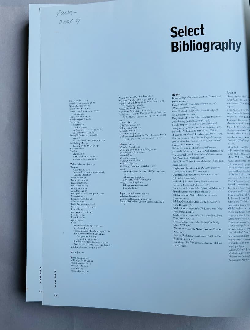 Alvar Aalto アルヴァ・アアルト ／PHAIDON
