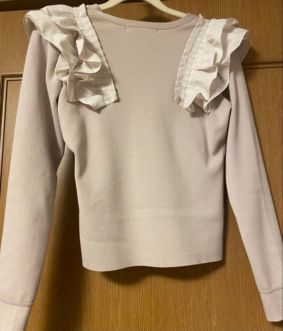 トップス Herlipto Ruffle Pleated Knit Cardigan