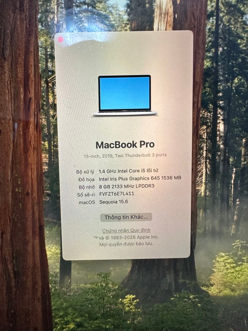 MacBook Pro 2019 13インチ シルバー