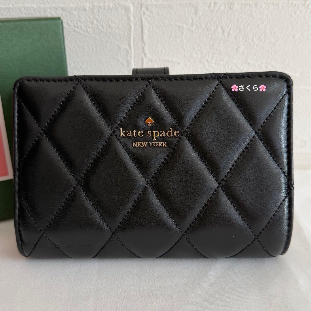 限定タイムセール❣️✨未使用品✨ケイトスペード キルティング ミディアム 財布