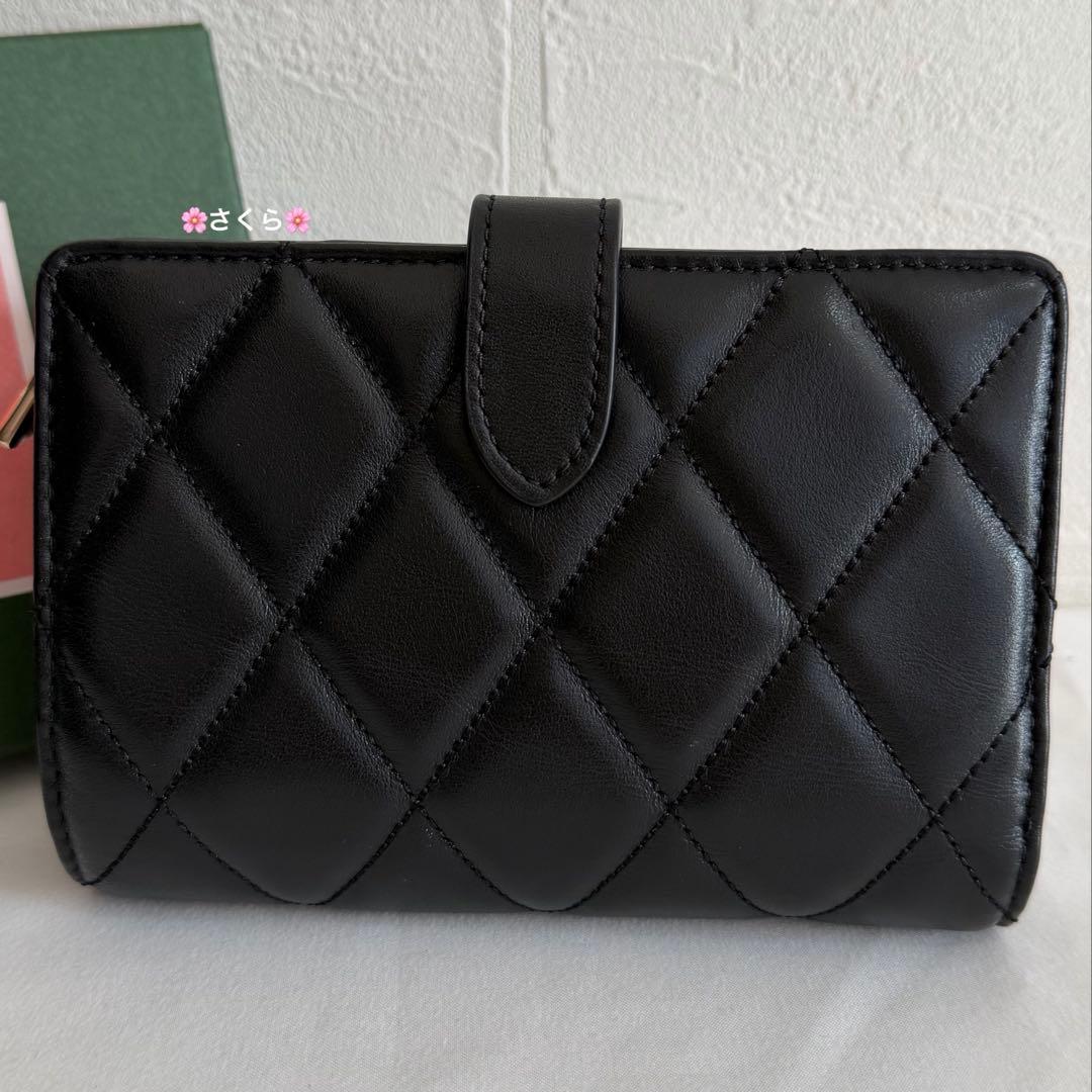 限定タイムセール❣️✨未使用品✨ケイトスペード キルティング ミディアム 財布