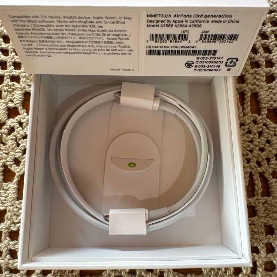 【正規品】Apple AirPods3 第3世代 【おまけ付き】