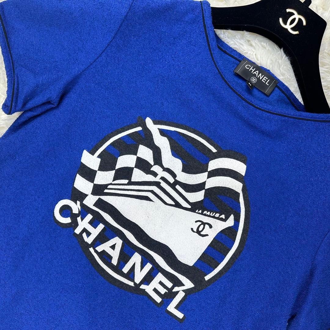 極美品✨CHANEL シャネル Tシャツ 2019 クルーズ PAUSA ココ