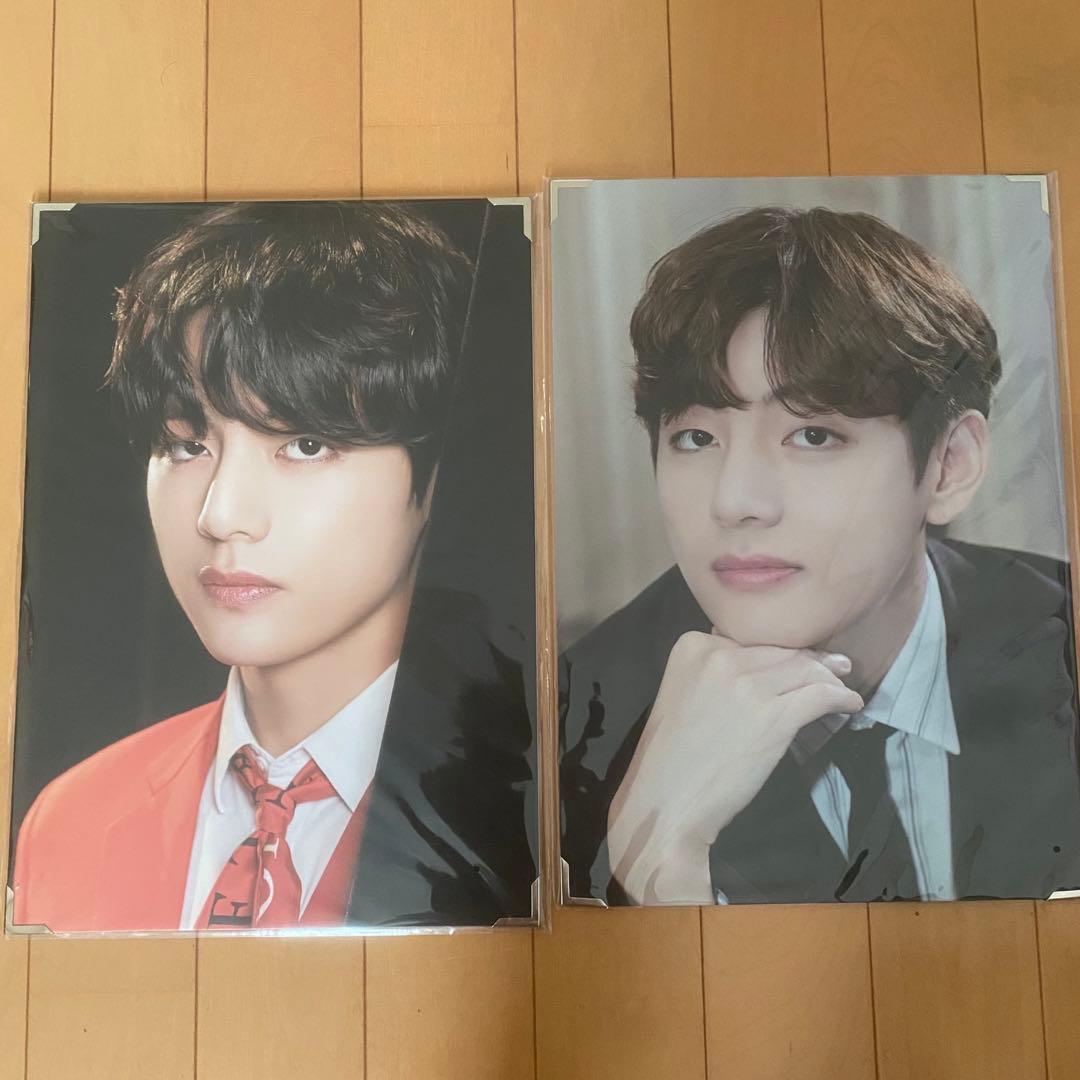 防弾少年団　BTS テヒョン　グッズセット　フラッグ　プレミアムフォト　うちわ