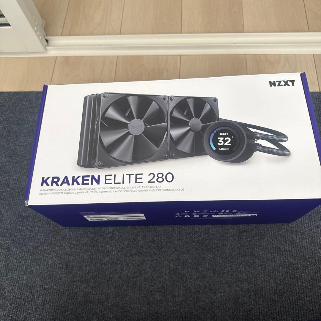 PC用ファン・クーラー NZXT KRAKEN Elite 280 Black