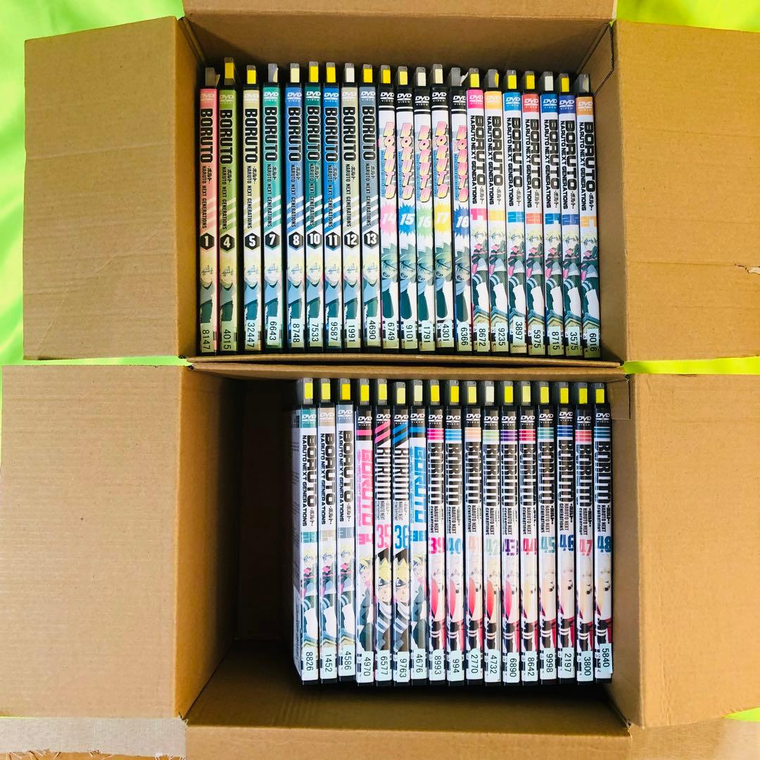 BORUTO　中古DVDセット　合計38枚セット　レンタル落ち　ボルト　ナルト