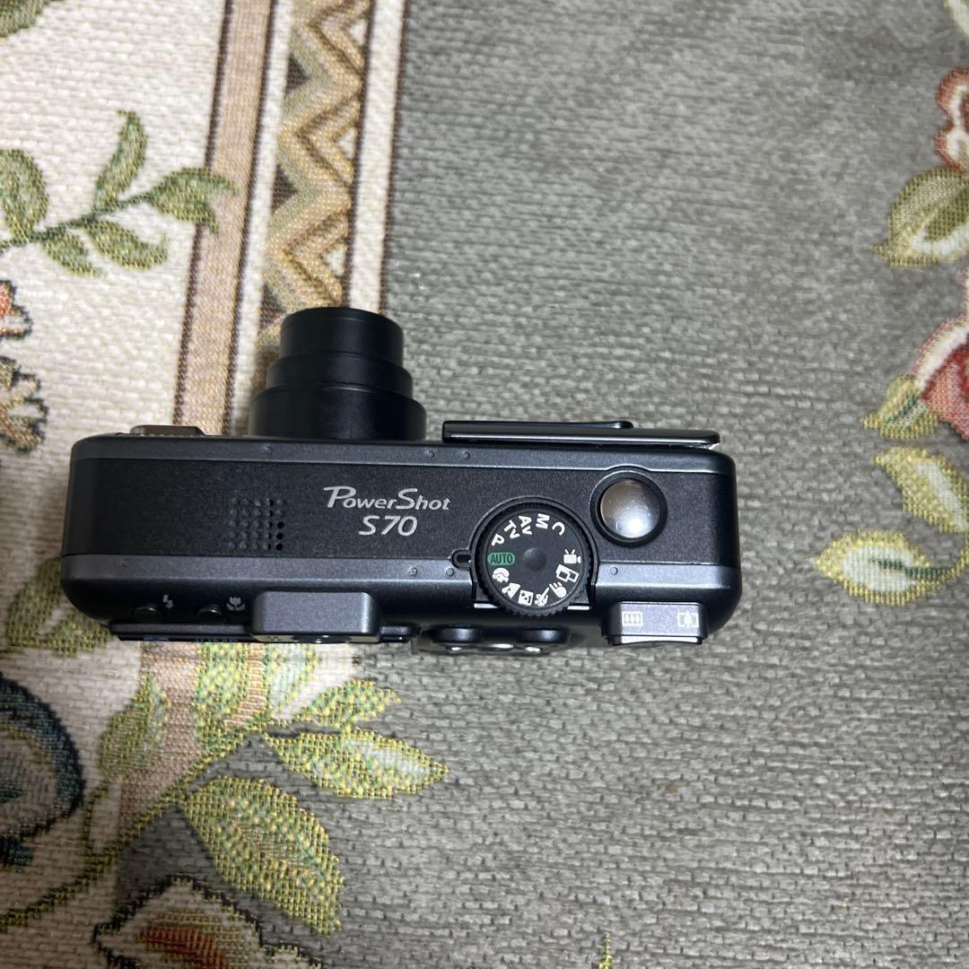 canon powershot s70 本体、充電器
