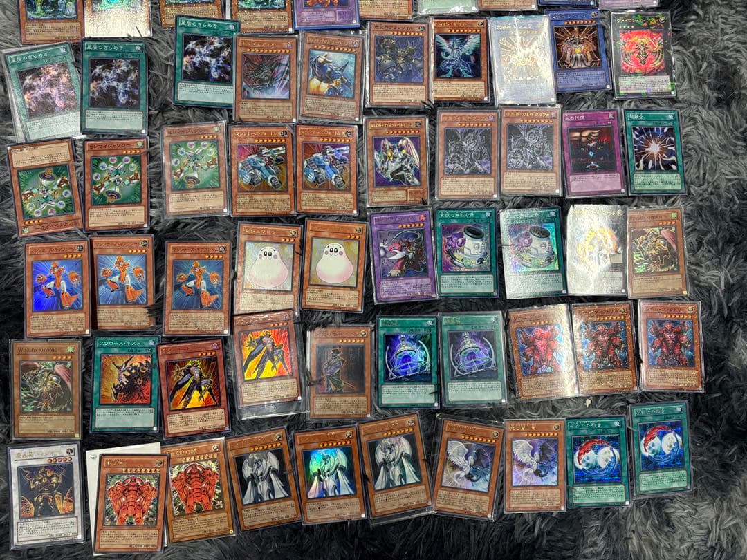 A0105)遊戯王　エルフェンノーツデッキ キラ482枚　まとめ