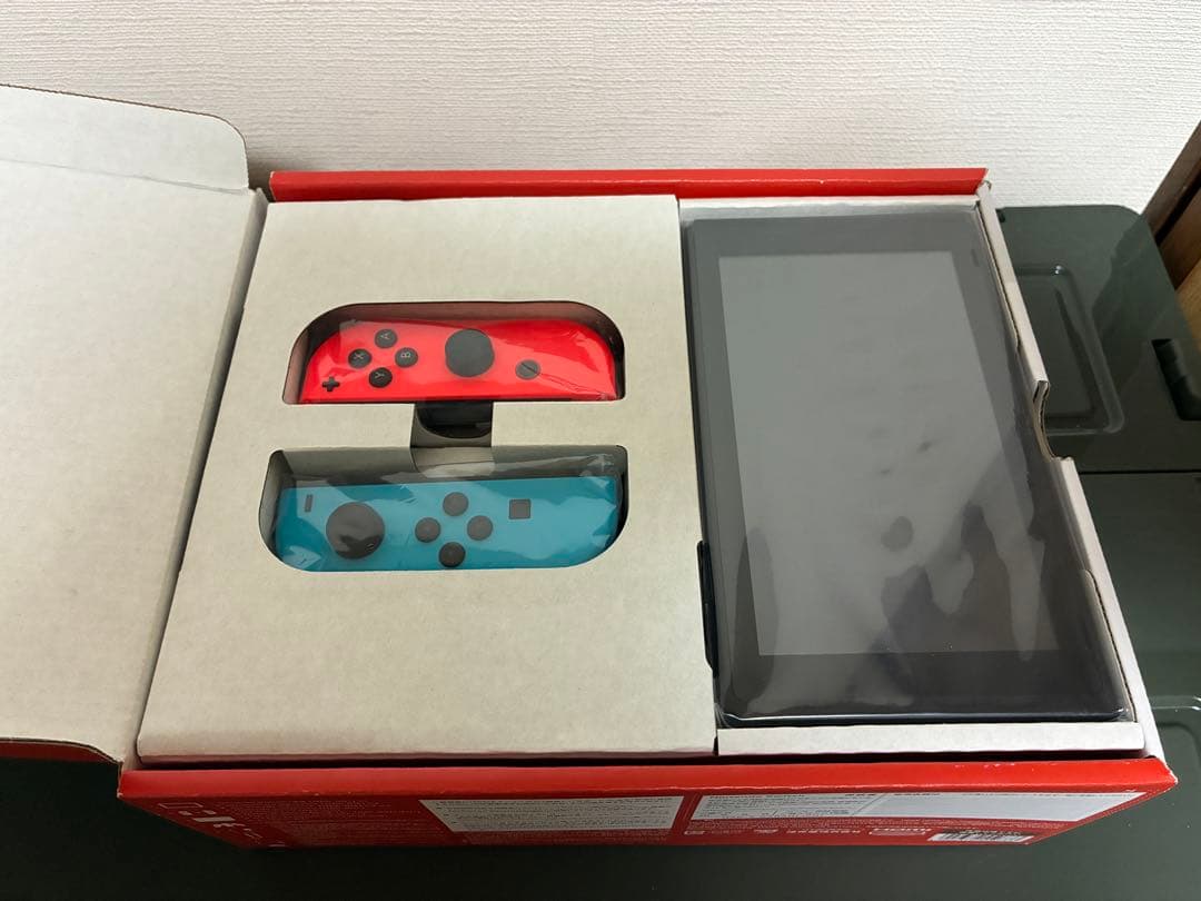 Nintendo Switch ネオン 本体 訳あり 購入証明書付 スイッチ