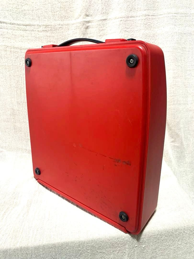 SILVER REED ポータブルタイプライター 赤 SR22 日本製