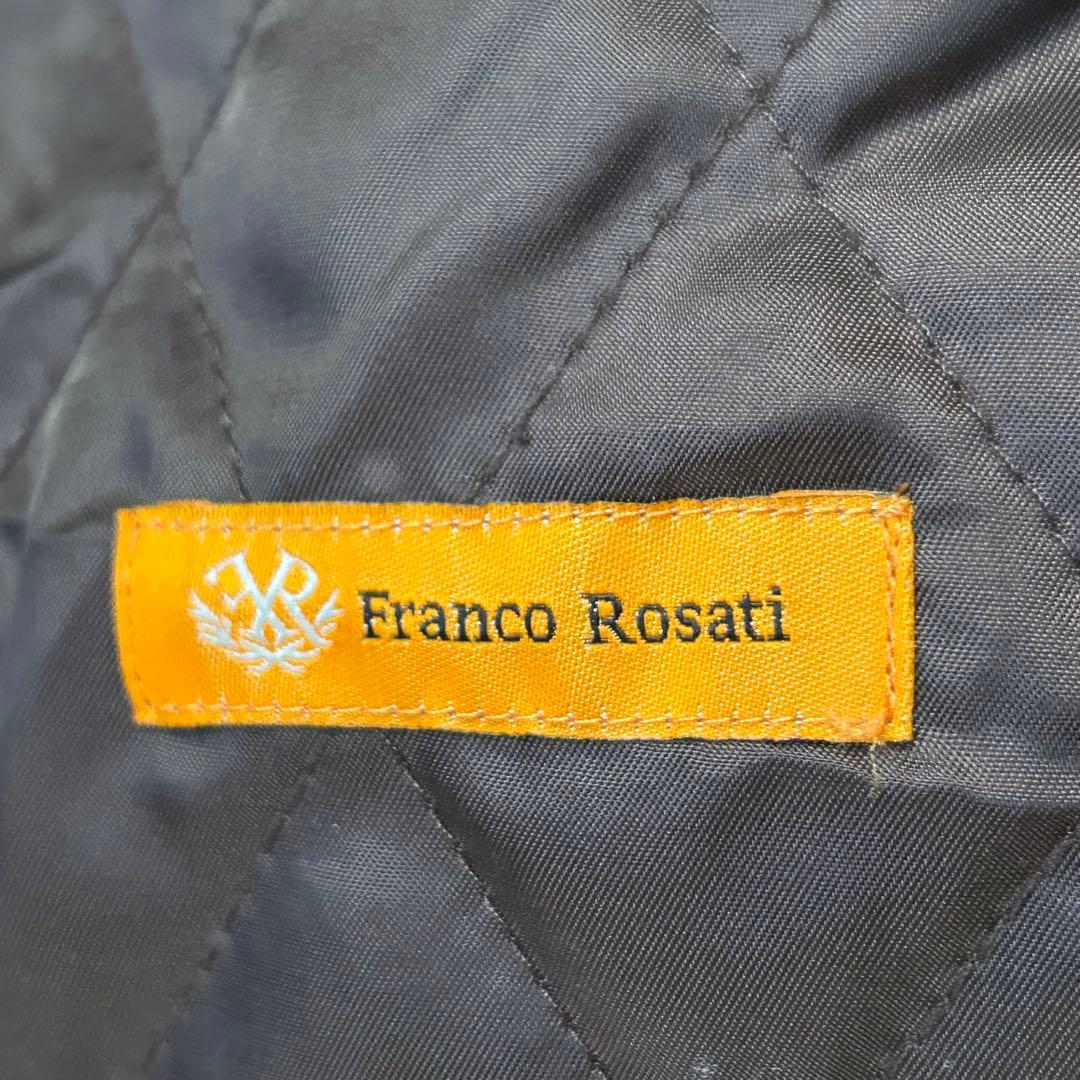 尾州ウール Franco Rosati ヘリンボーン キルティング ジャケット