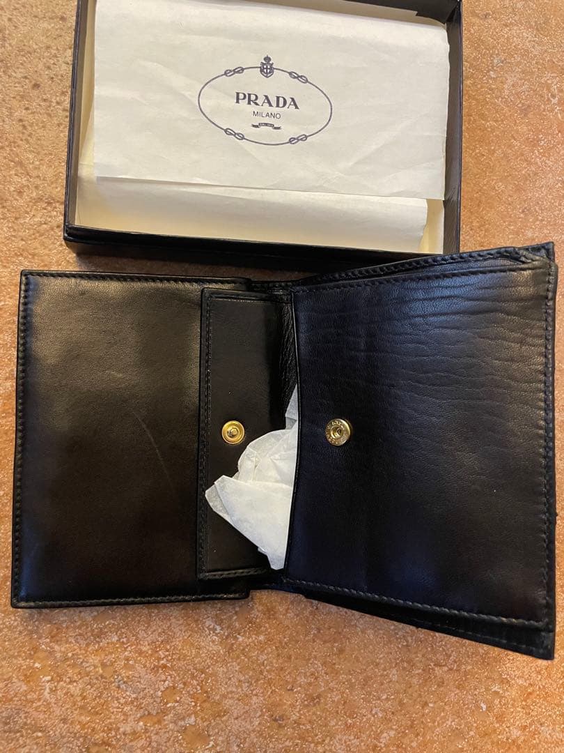プラダ/Prada/財布/コンパクト/未使用品
