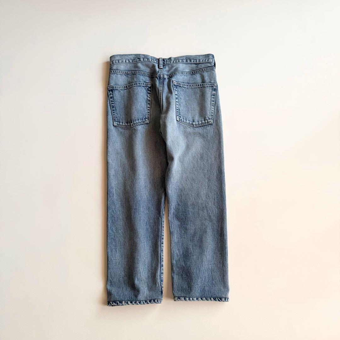 【マディソンブルー】TAPERED DENIM テーパード ボタンフライ 01