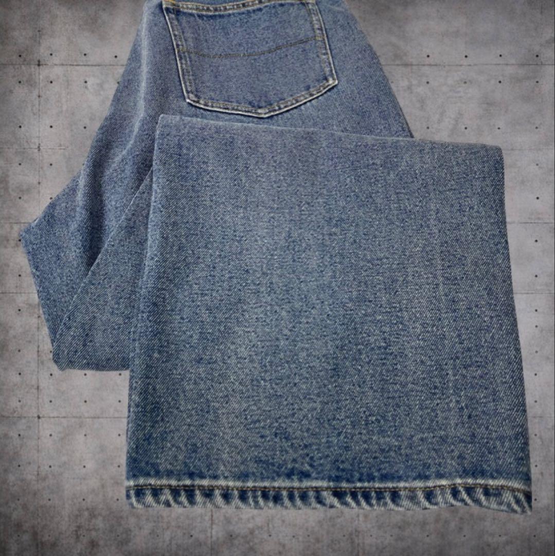 美品✨relume レリューム AMPLE ワイドデニム L USAコットン