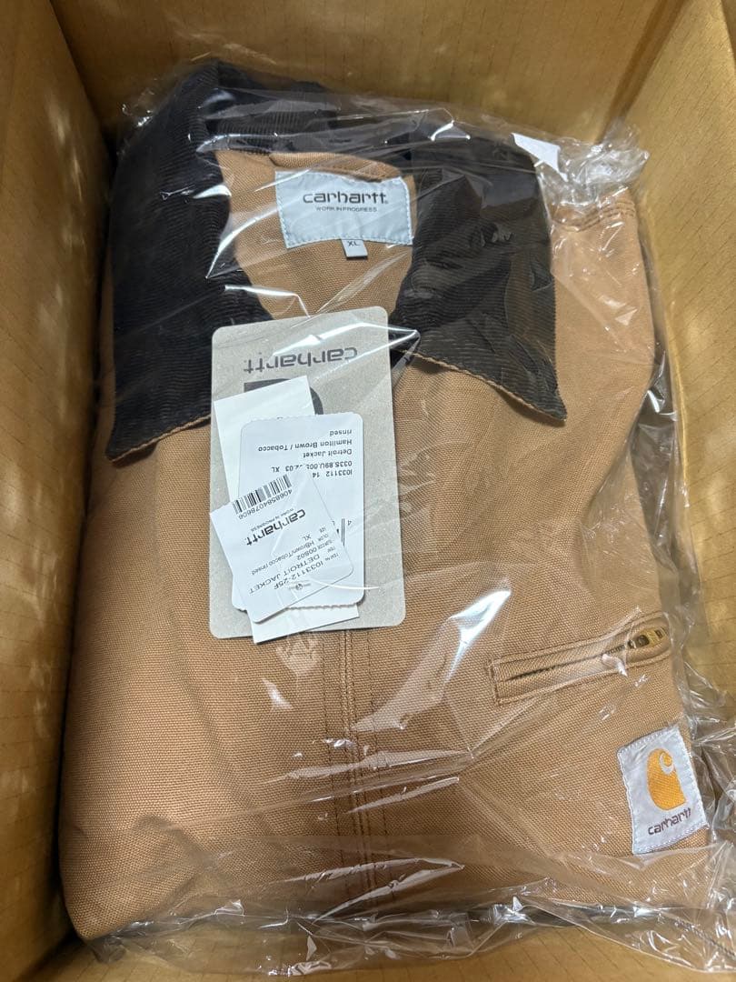 carhartt wip Detroit Jacket XL ハミルトンブラウン