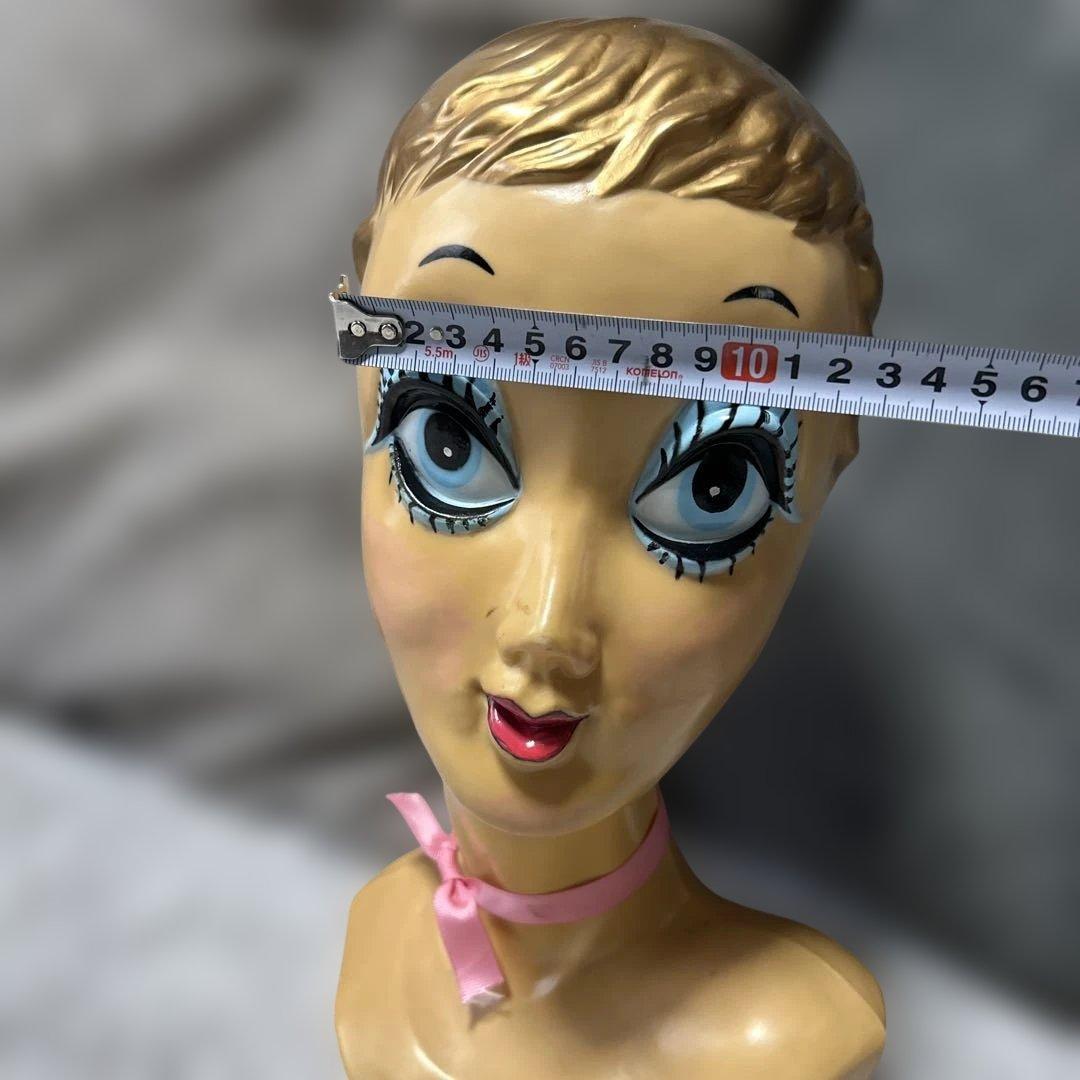 ツィギー　ツィッギー　twiggy マネキンヘッド　ヘッドマネキン　ヴィンテージ